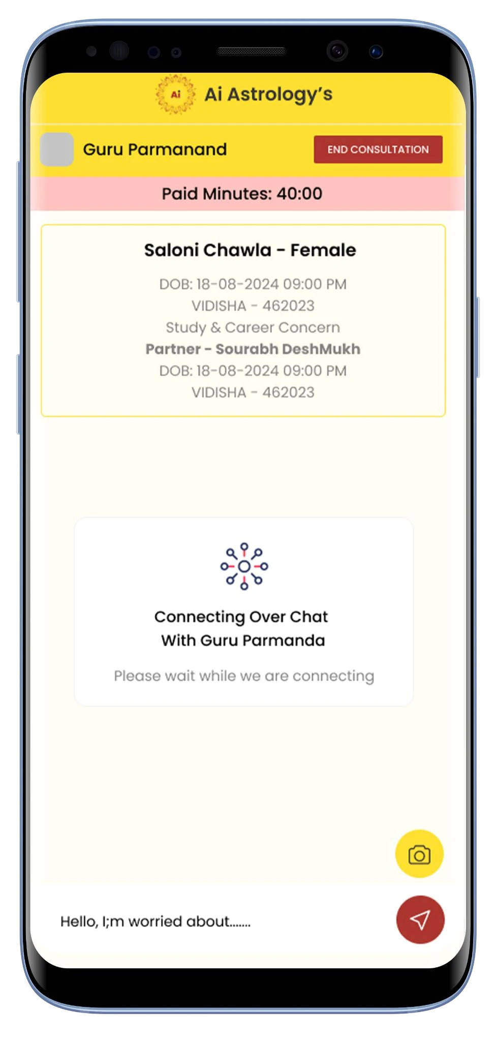 Ai Astrology app screen 8