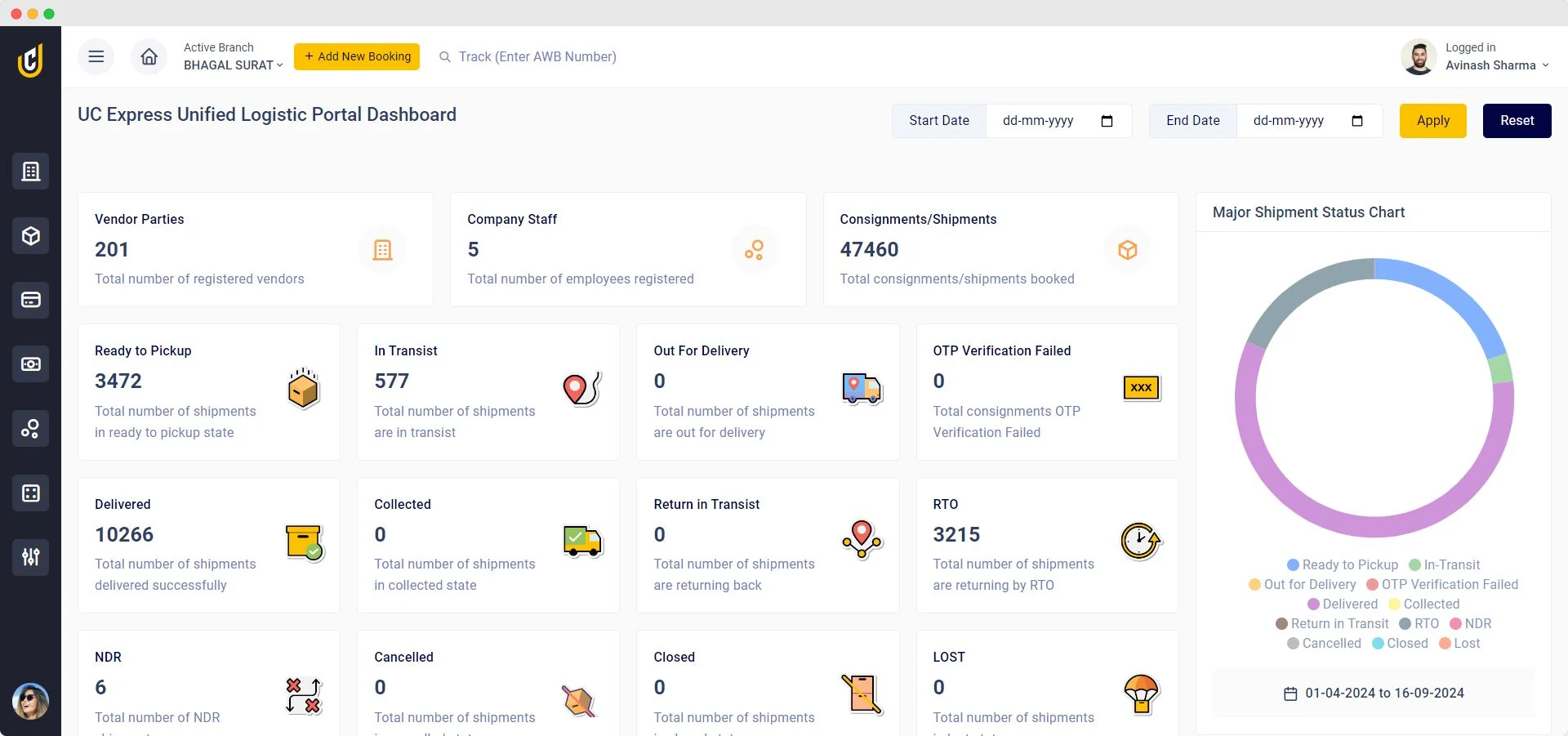 UC Express portal
