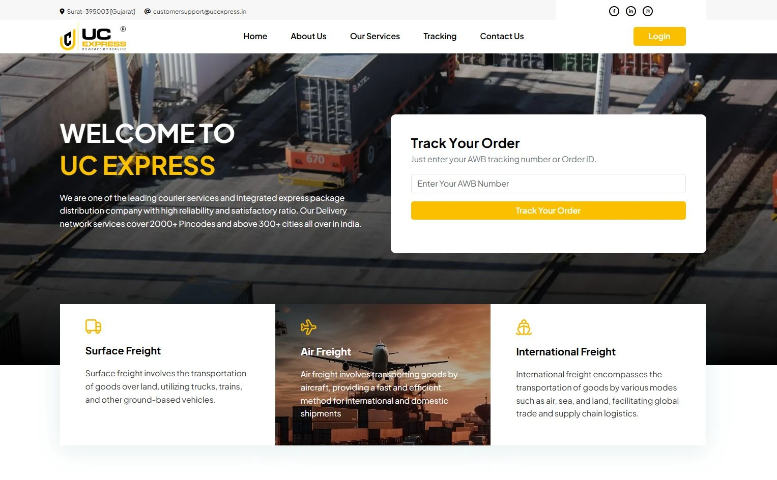 UC Express admin dashboard 2